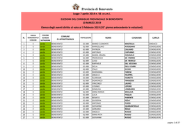 Aventi Diritto Al Voto Al 3 Febbraio 2019 (35° Giorno Antecedente Le Votazioni)