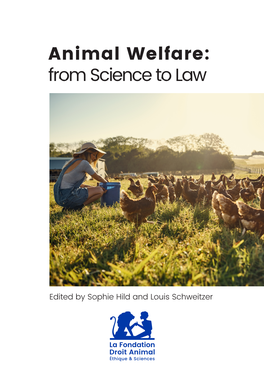 Animal Welfare: from Science to Law