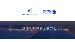 The Renaissance Business Park Industrial, Warehouse, and Flex Office Spaces for Lease