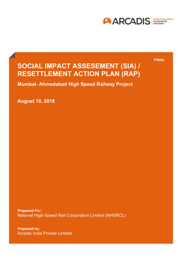 Resettlement Action Plan (Rap)