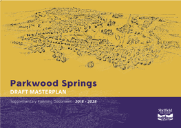 Parkwood Springs DRAFT MASTERPLAN
