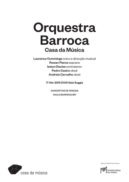 Orquestra Barroca Casa Da Música