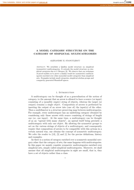 A Model Category Structure on the Category of Simplicial Multicategories