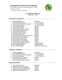 Standing Committees ENG Without Colors 24 Oct 2017