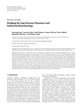 Bridging the Gap Between Fluxomics and Industrial Biotechnology