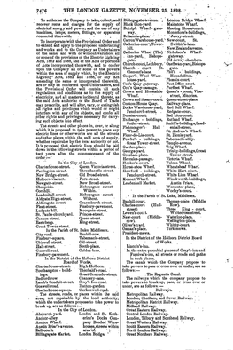 7476 the London Gazette, November-25, 1898