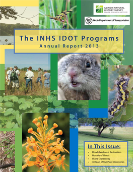 The INHS IDOT Programs Annual Report 2013
