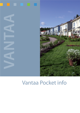 Vantaa Pocket Info Contents
