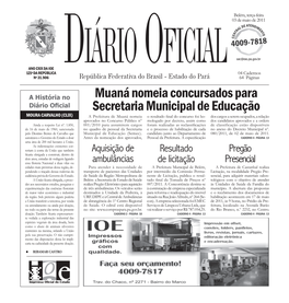 Muaná Nomeia Concursados Para Secretaria Municipal De Educação