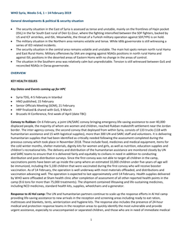 EMRO-EMO Biweekly Sitrep Wk5