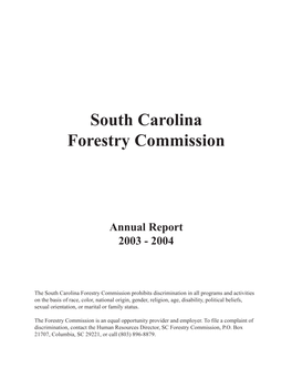 South Carolina Forestry Commission