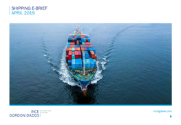 Shipping E-Brief April 2019