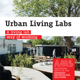 Urban Living Labs: a Living Lab Way of Working