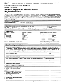 National Register of Historic Places Continuation Sheet