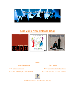 June 2019 New Release Book