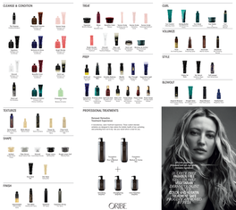 Oribe Products Are PREP STYLE Formulated with Safe, High Quality, Innovative Ingredients