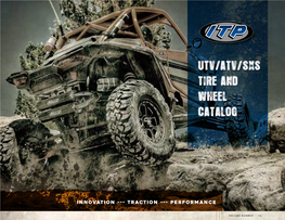 Utv/ Atv/ Sxs Tire and Wheel Catalog