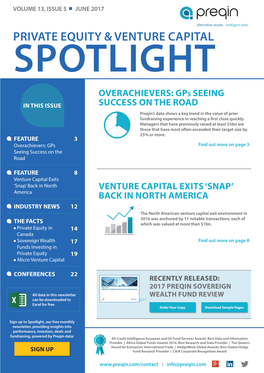 Private Equity & Venture Capital