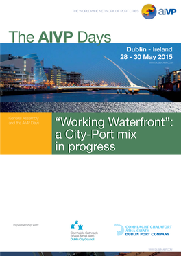The AIVP Days Dublin - Ireland 28 - 30 May 2015 © DPC