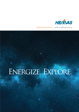 Hemas Holdings Plc Annual Report 2014/15 Hemas Holdings Plc