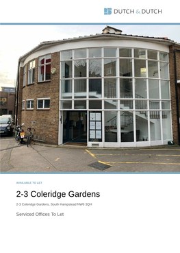 2-3 Coleridge Gardens