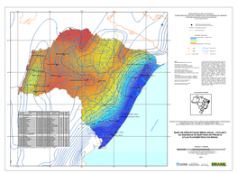 Mapa De Precipitação Média Anual