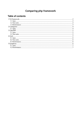 Download Comparing Php Framework Study