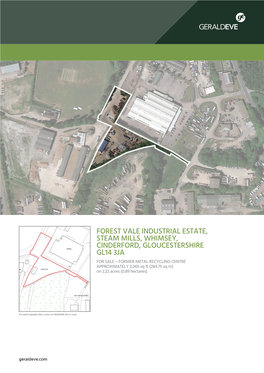 Forest Vale Industrial Estate, Steam Mills, Whimsey, Cinderford, Gloucestershire Gl14