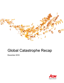 Global Catastrophe Recap