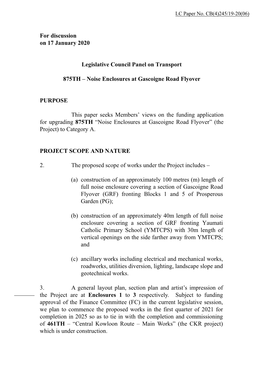 Noise Enclosures at Gascoigne Road Flyover