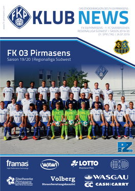 1. Fc Saarbrücken Regionalliga Südwest | Saison 2019/20 01