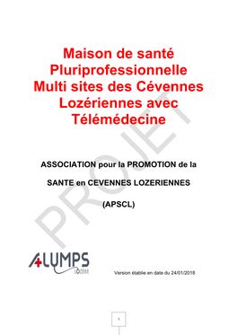 Maison De Santé Pluriprofessionnelle Multi Sites Des Cévennes Lozériennes Avec Télémédecine