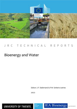 Bioenergy and Water