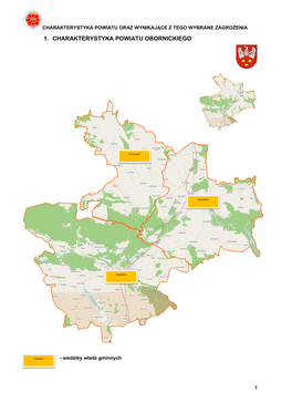 1. Charakterystyka Powiatu Obornickiego