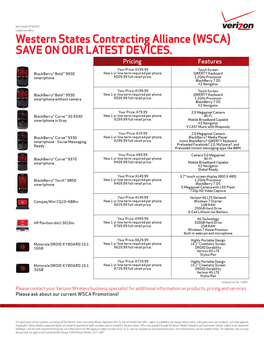 SAVE on OUR LATEST DEVICES. Western States Contracting Alliance (WSCA)