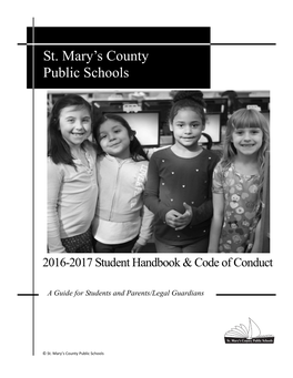 2016-2017 Student Handbook & Code of Conduct