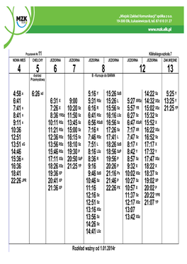 Draft Tabliczki