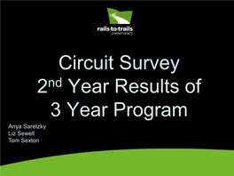 Circuit Survey 2 Year Results of 3 Year Program
