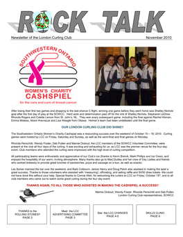 Newsletter of the London Curling Club November 2010