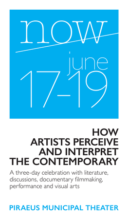 How Artists Perceive and Interpret the Contemporary