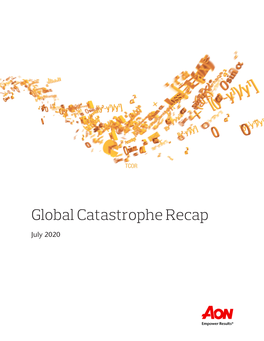 Global Catastrophe Recap