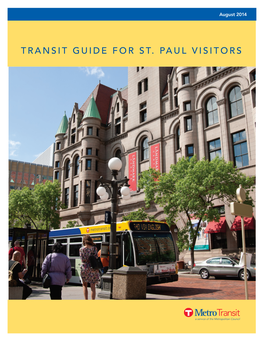 TRANSIT GUIDE for St. Paul VISITORS