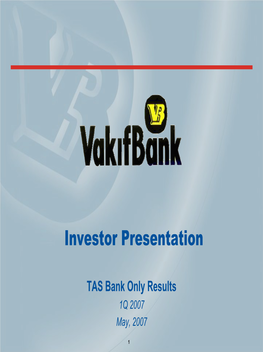 Investor Presentation