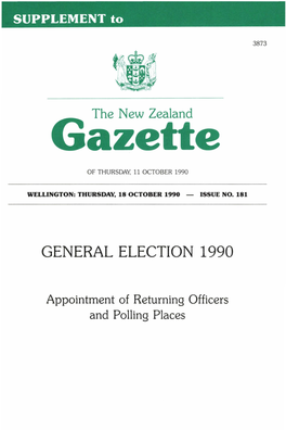 General Election 1990