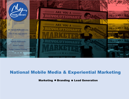 National Mobile Media & Experiential Marketing