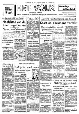 Het Volk : Dagblad Voor De Arbeiderspartĳ