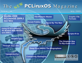 The New Pclinuxos Magazine, July 2009 Edition