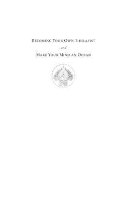 Becoming Your Own Therapist Make Your Mind an Ocean