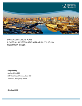 Data Collection Plan Remedial Investigation/Feasibility Study Newtown Creek