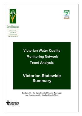 Victorian Statewide Summary